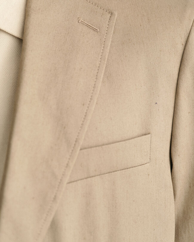 Cotton Linen Suit Blazer