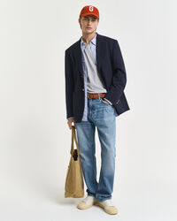 Slim Fit Shield V-Neck T-Shirt