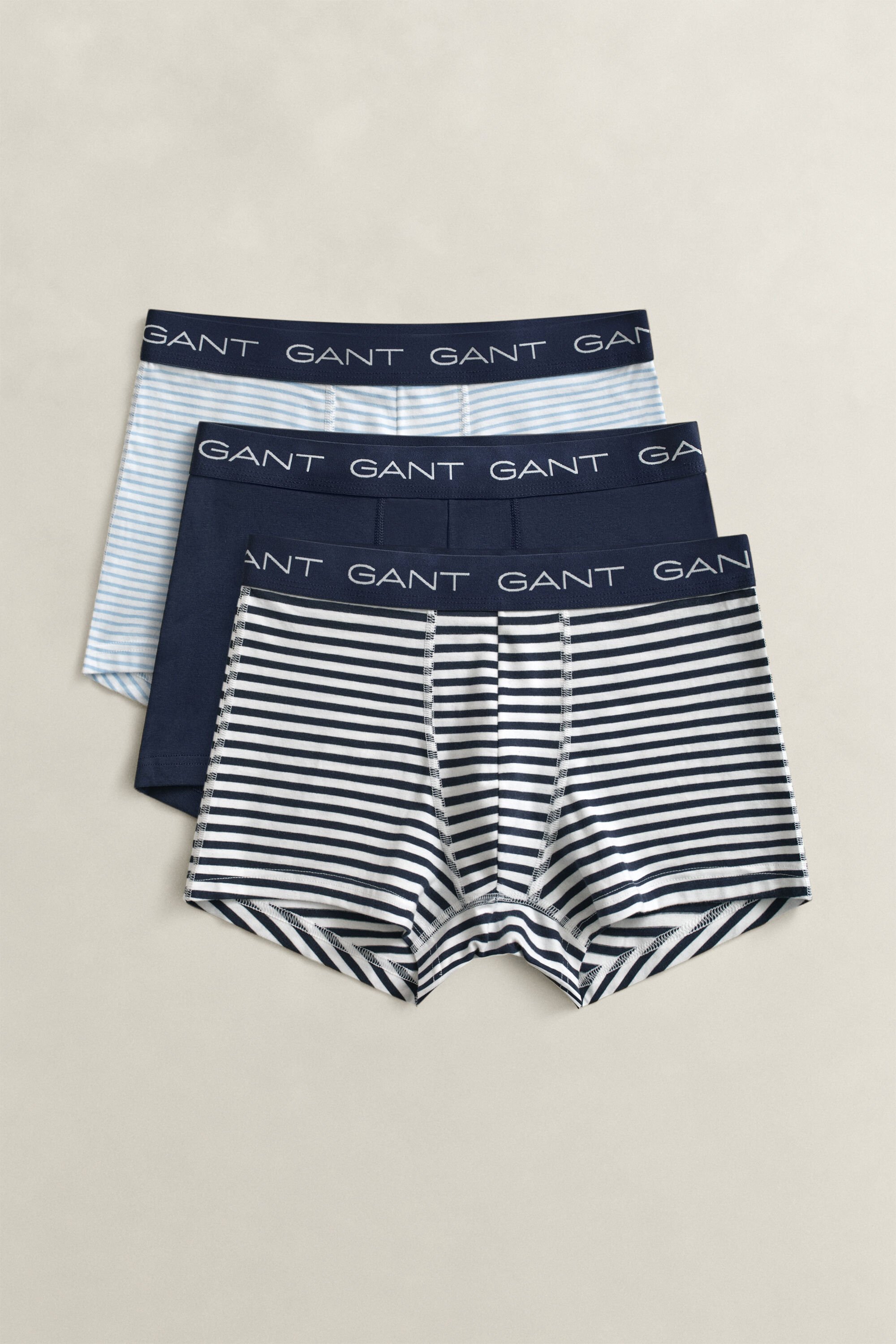 3-Pack Striped Trunks
