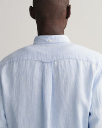 Regular Fit Striped Linen Shirt