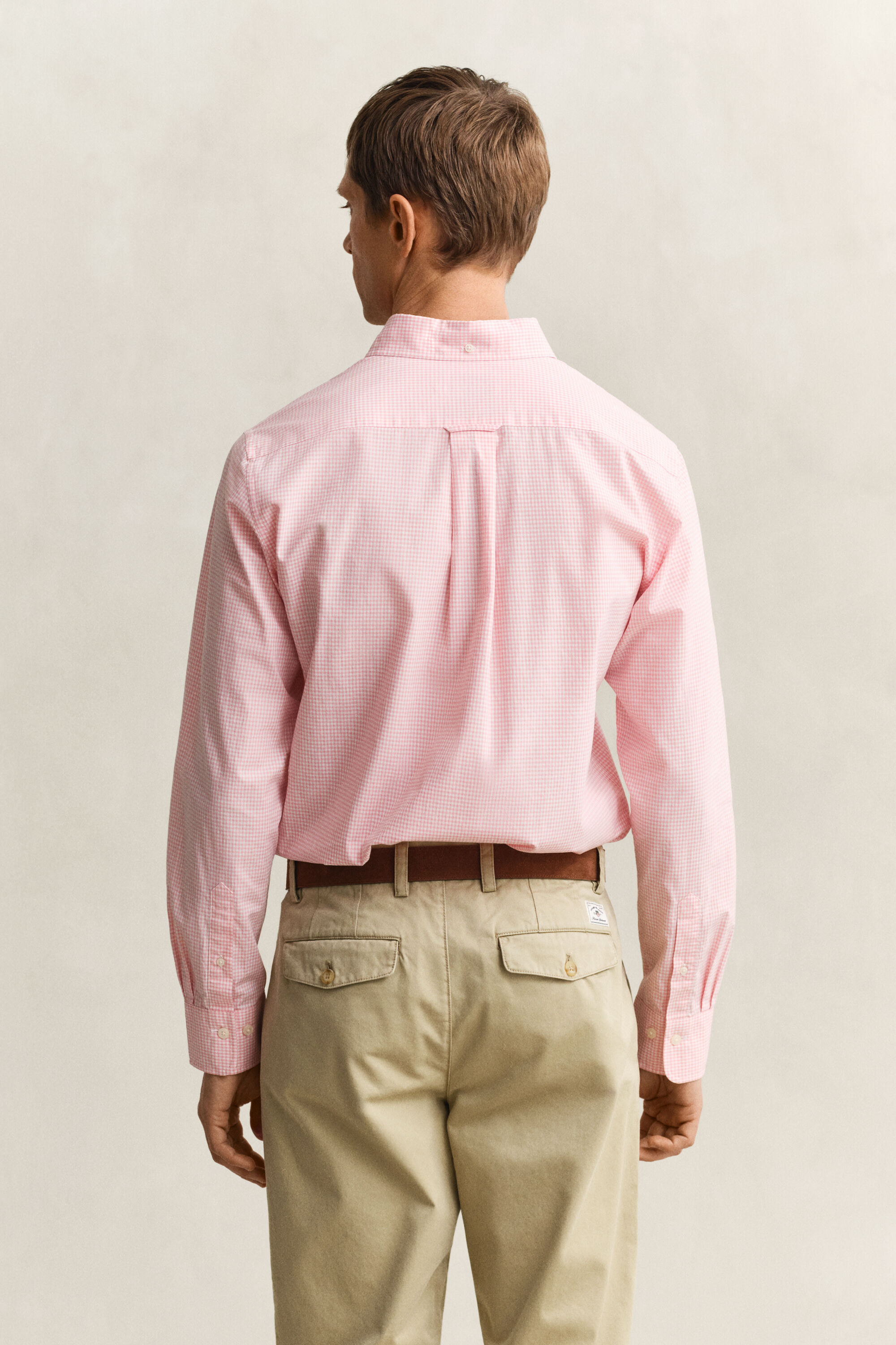 Gingham Classic Poplin Shirt