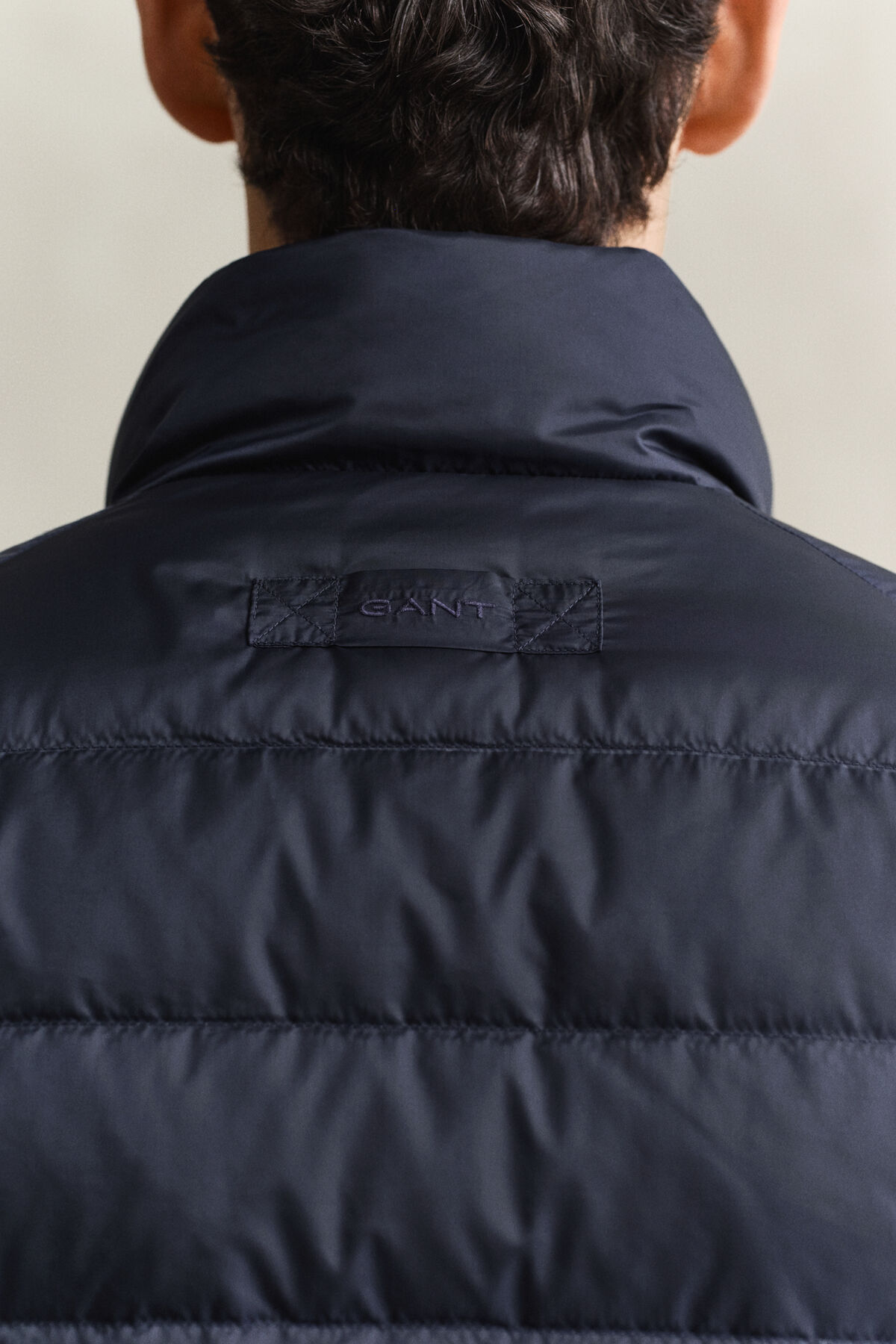 Light Down Jacket — EVENING BLUE