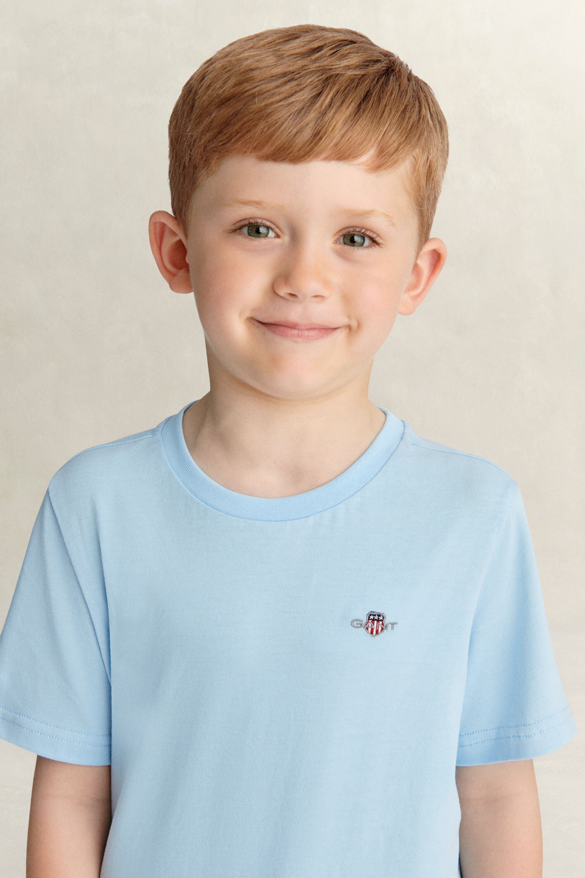 Kids Shield T-Shirt — SKY BLUE