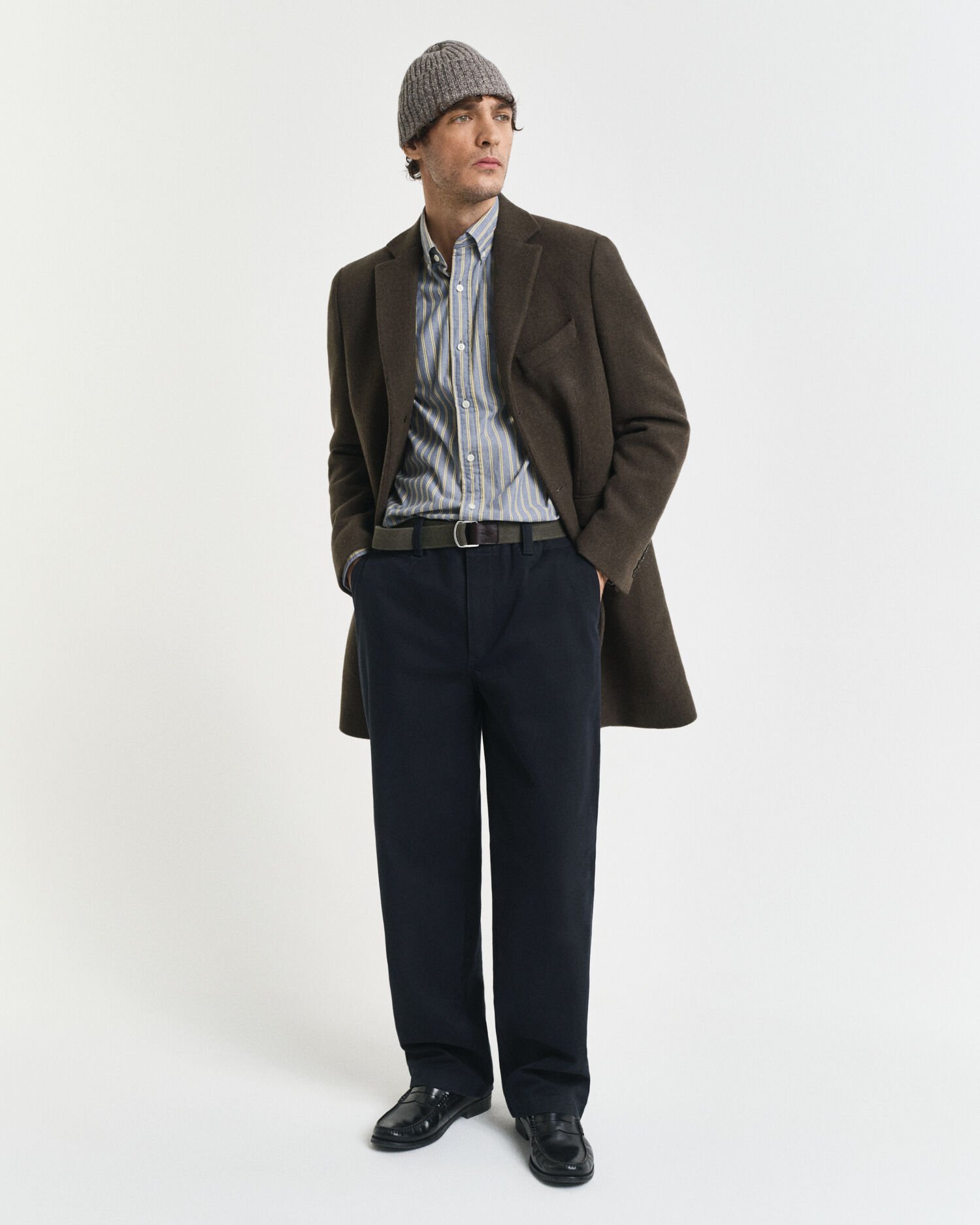 Regular Fit Striped Archive Poplin Shirt