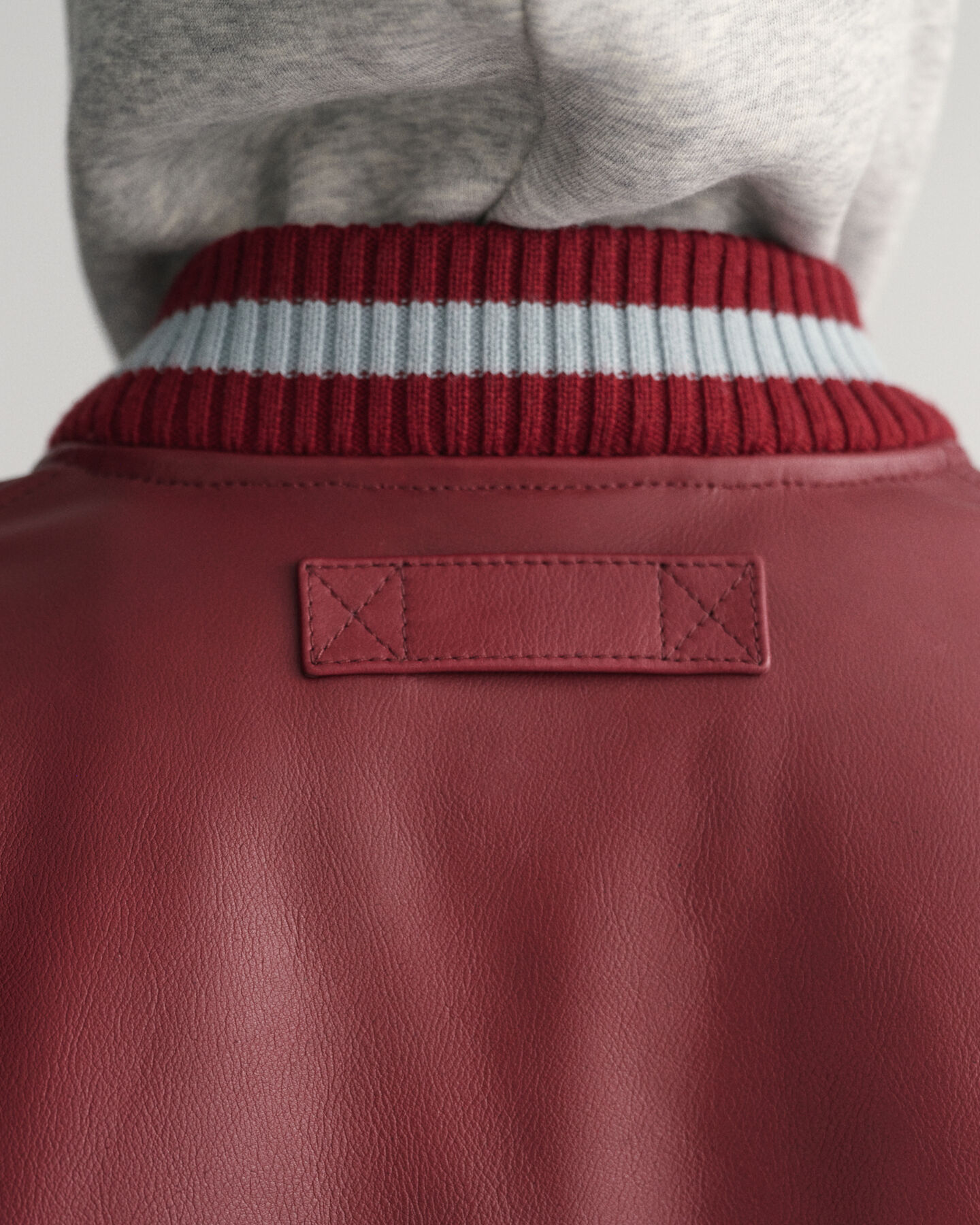 Leather Varsity Jacket