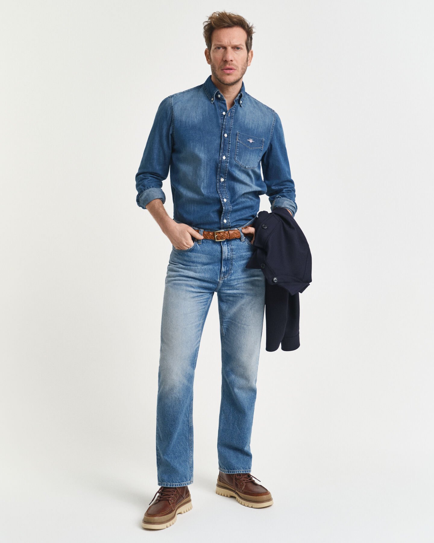 Regular Fit Denim Shirt