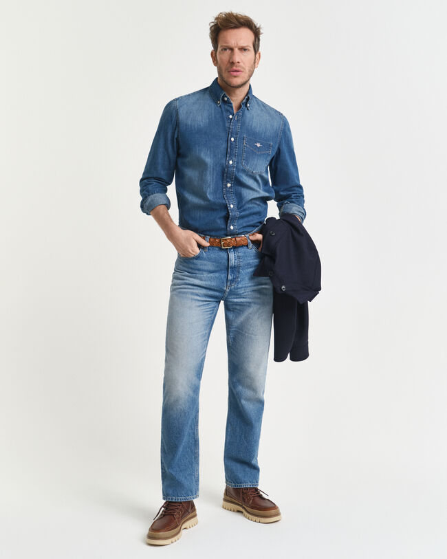 Regular Fit Denim Shirt
