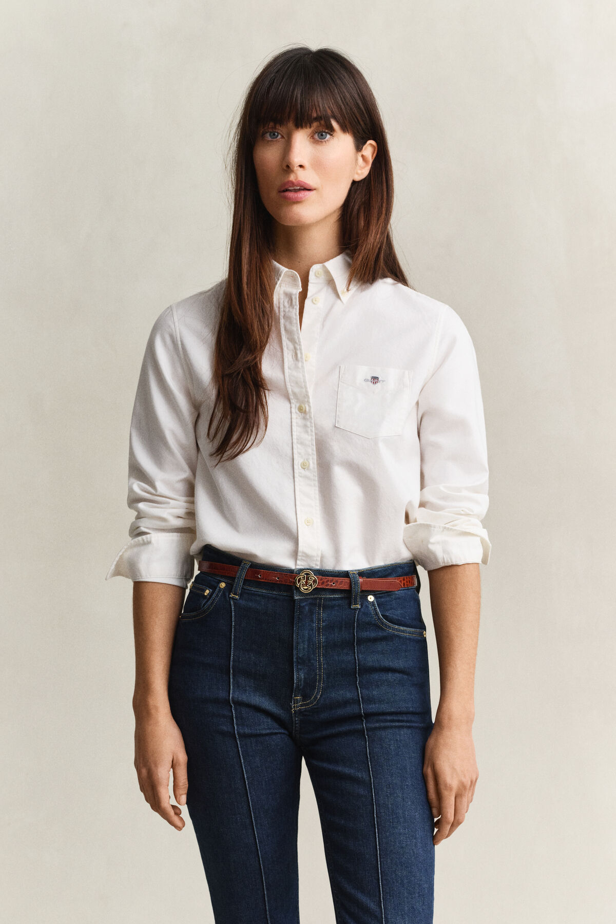 Classic Oxford Shirt — WHITE