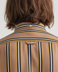 Pure Prep Relaxed Fit Striped Lyocell Shirt