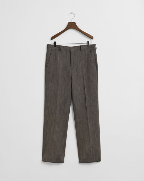 Herringbone Suit Pants
