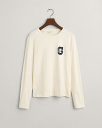 G Crew Neck Long Sleeve T-Shirt