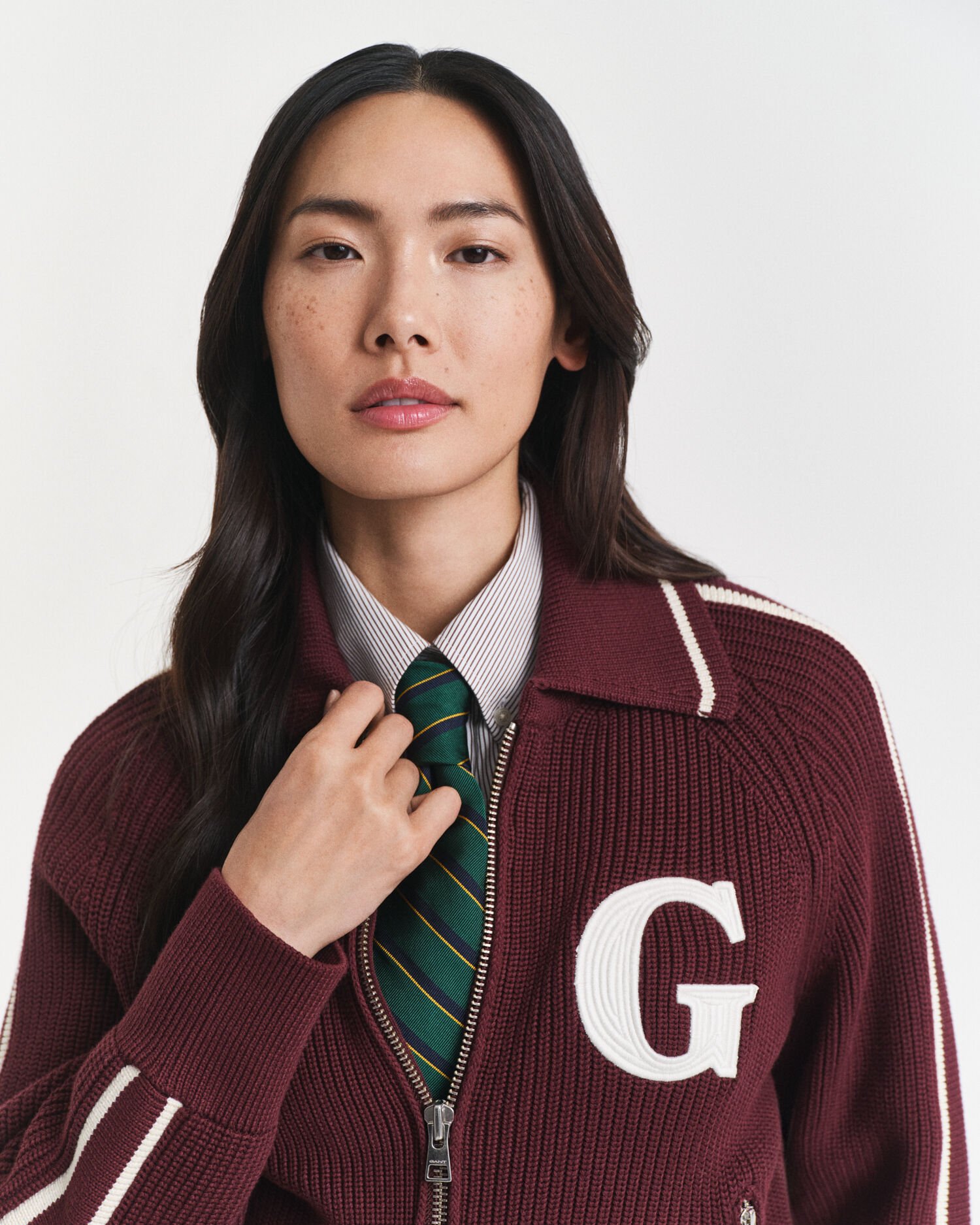 GANT Varsity Zip Cardigan