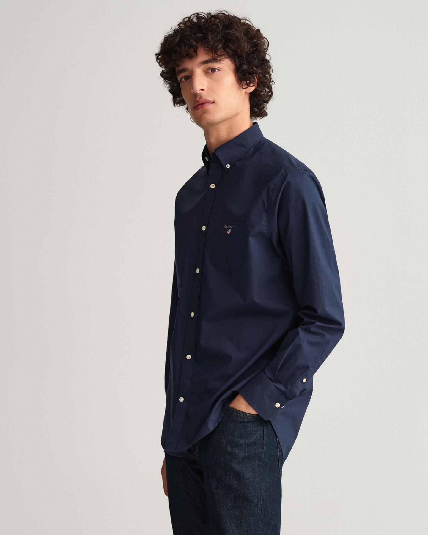Regular Fit Broadcloth Shirt