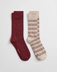 2-Pack Striped & Mini Dotted Socks Gift Box