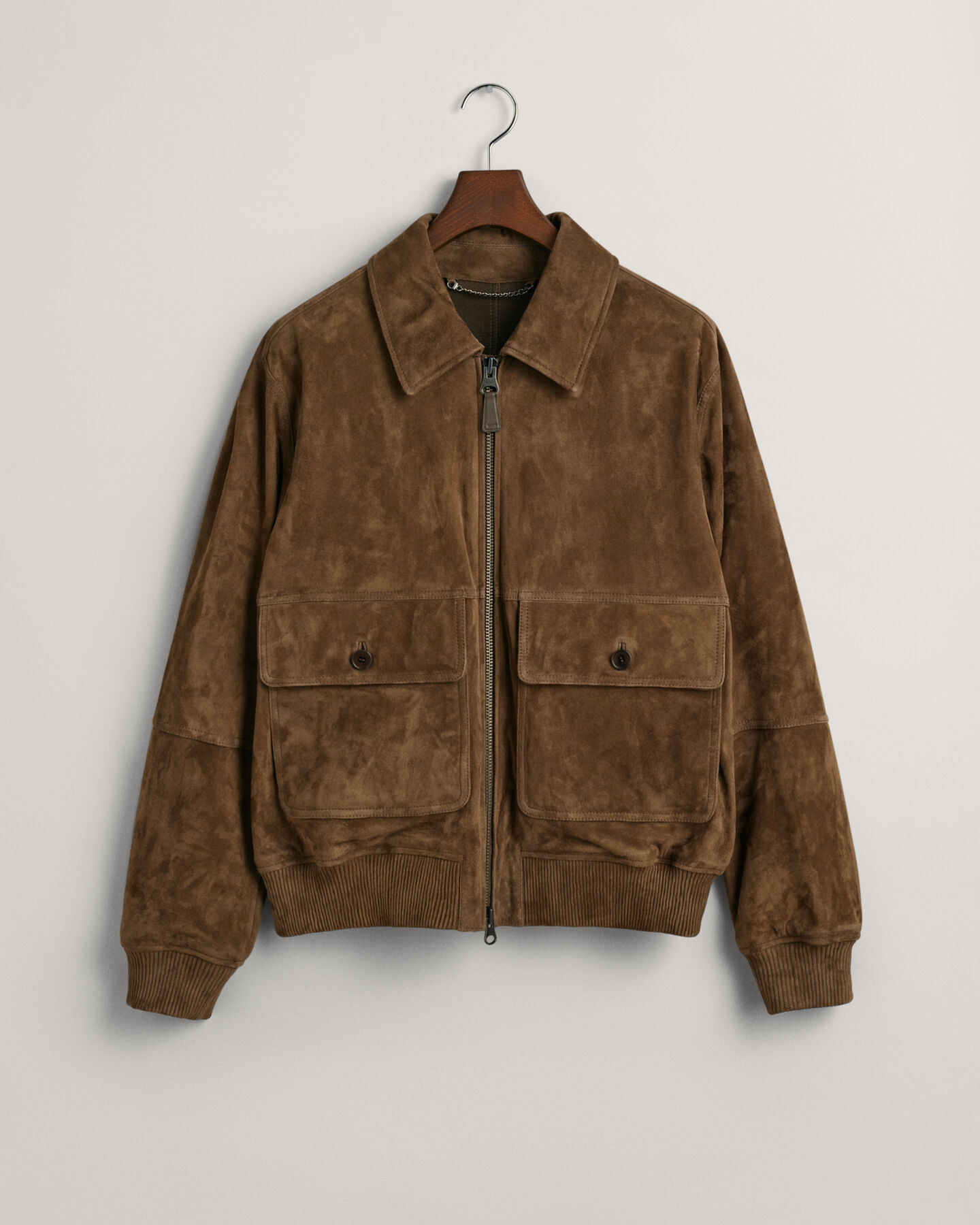 Suede Flight Jacket