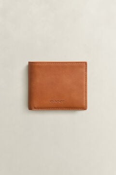 Leather Bifold Wallet — MAHOGANY BROWN 2