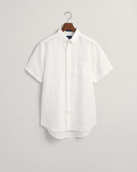 Regular Fit Linen Short Sleeve Shirt