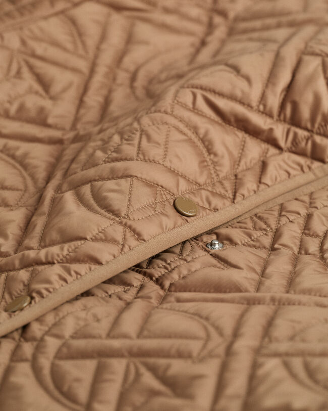 Teen Girls Monogram Quilted Liner Jacket