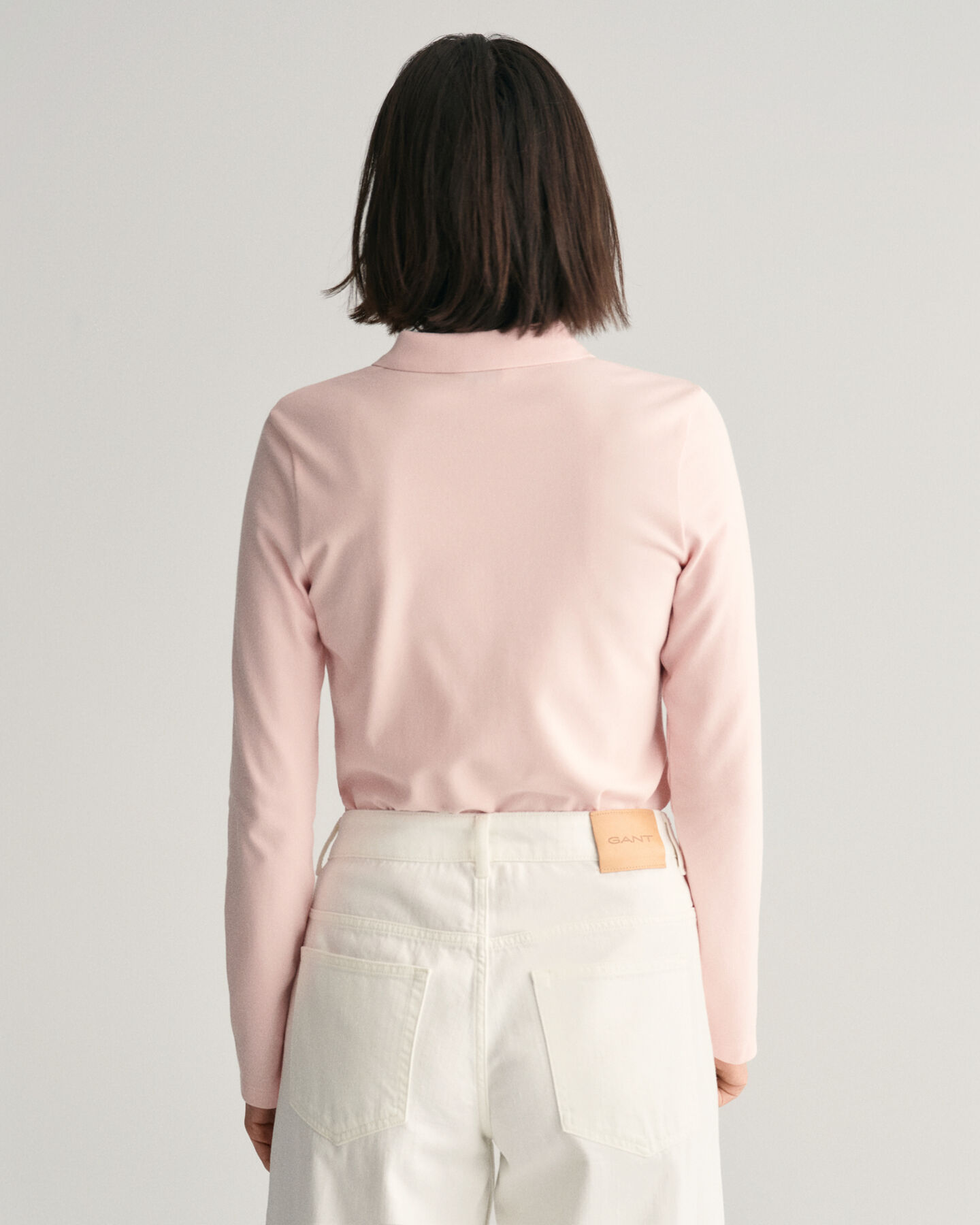 Shield Long Sleeve Piqu&eacute; Polo Shirt