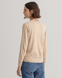 Light Cotton V-Neck Cardigan