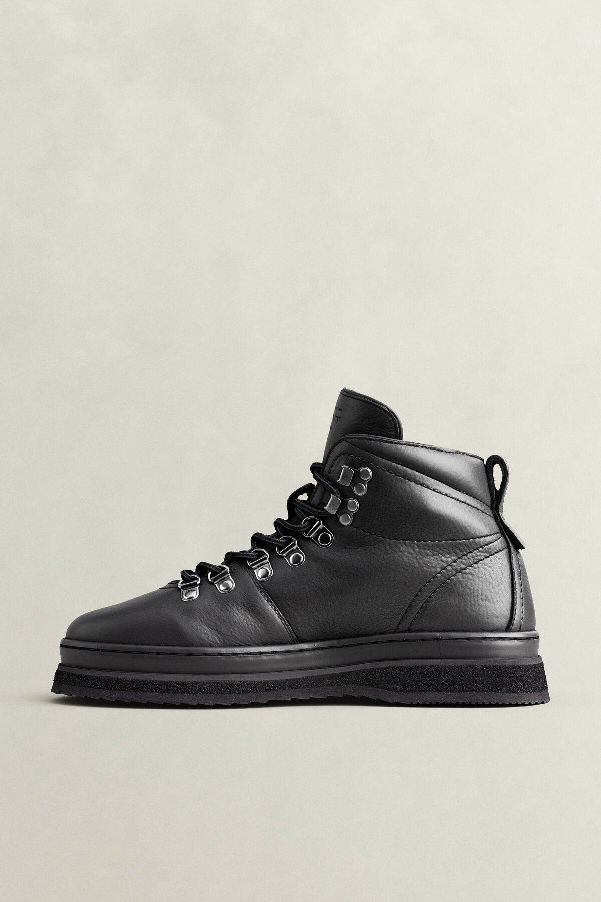 Blistown Leather Boots — BLACK