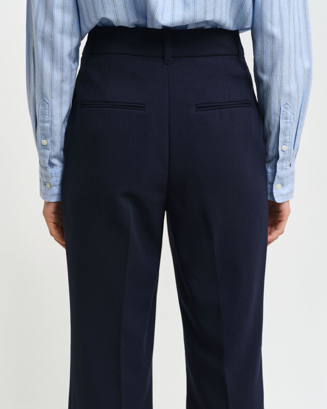 Slim Fit Flared Slacks