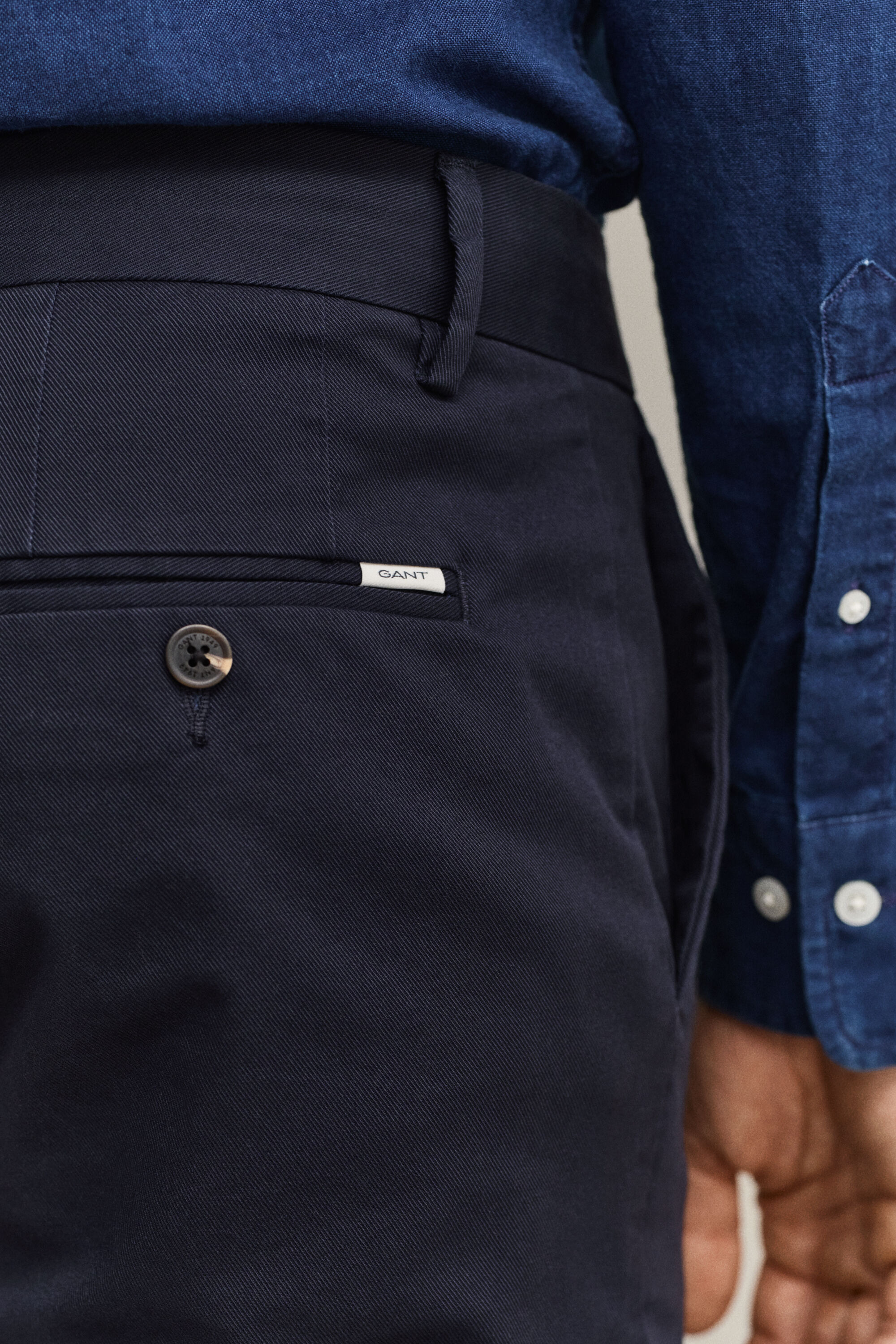 Slim Fit Smart Chinos