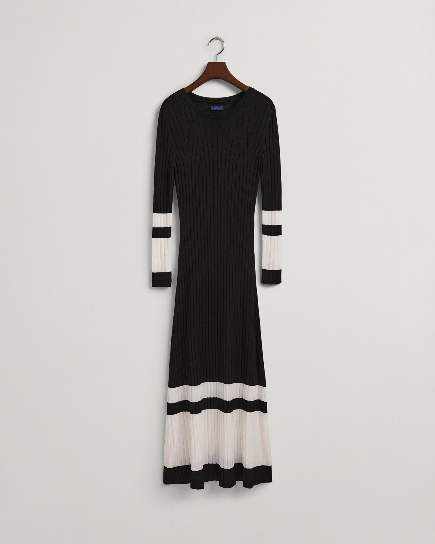 Block Stripe Ribbed Dress