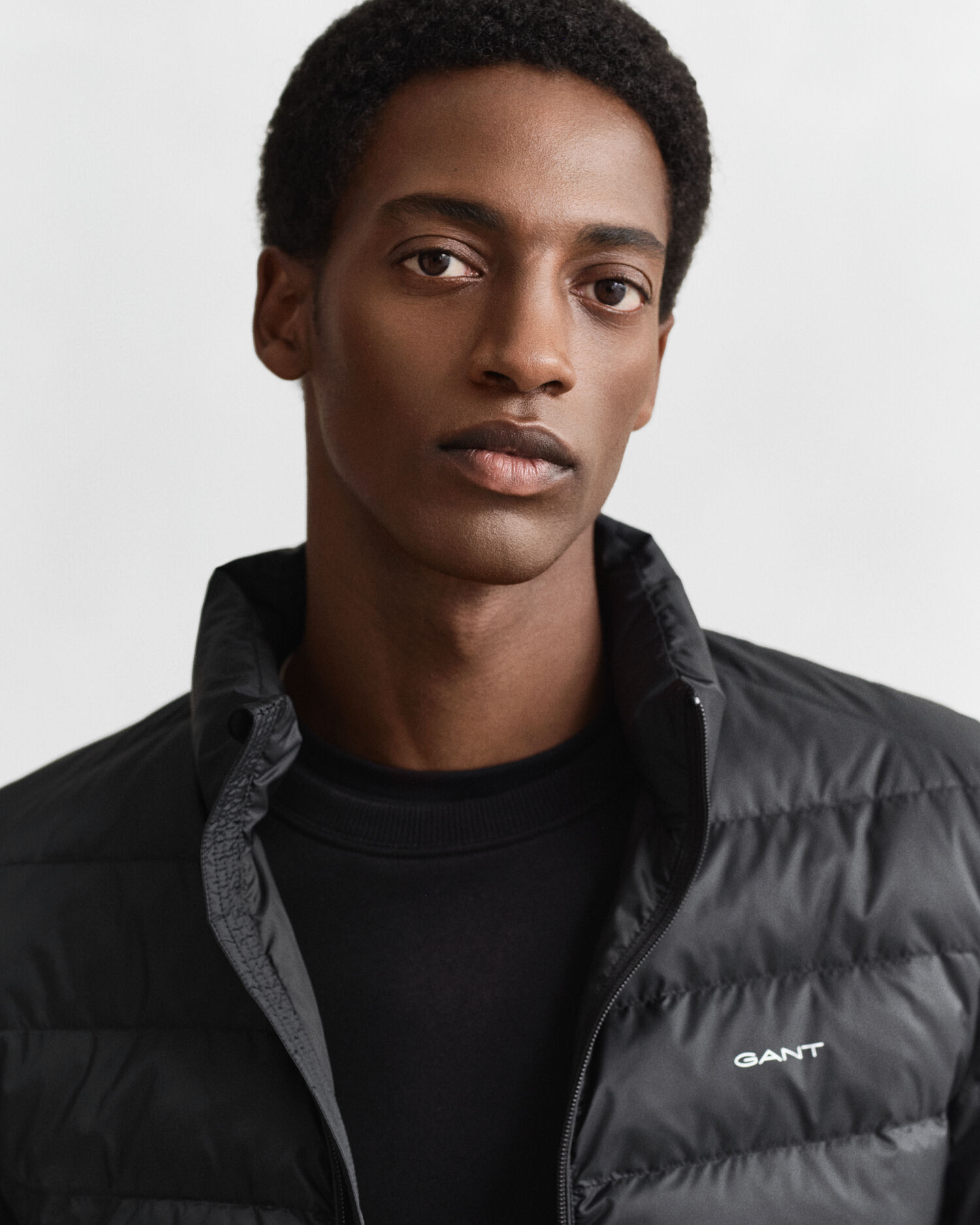 Light Down Jacket — BLACK