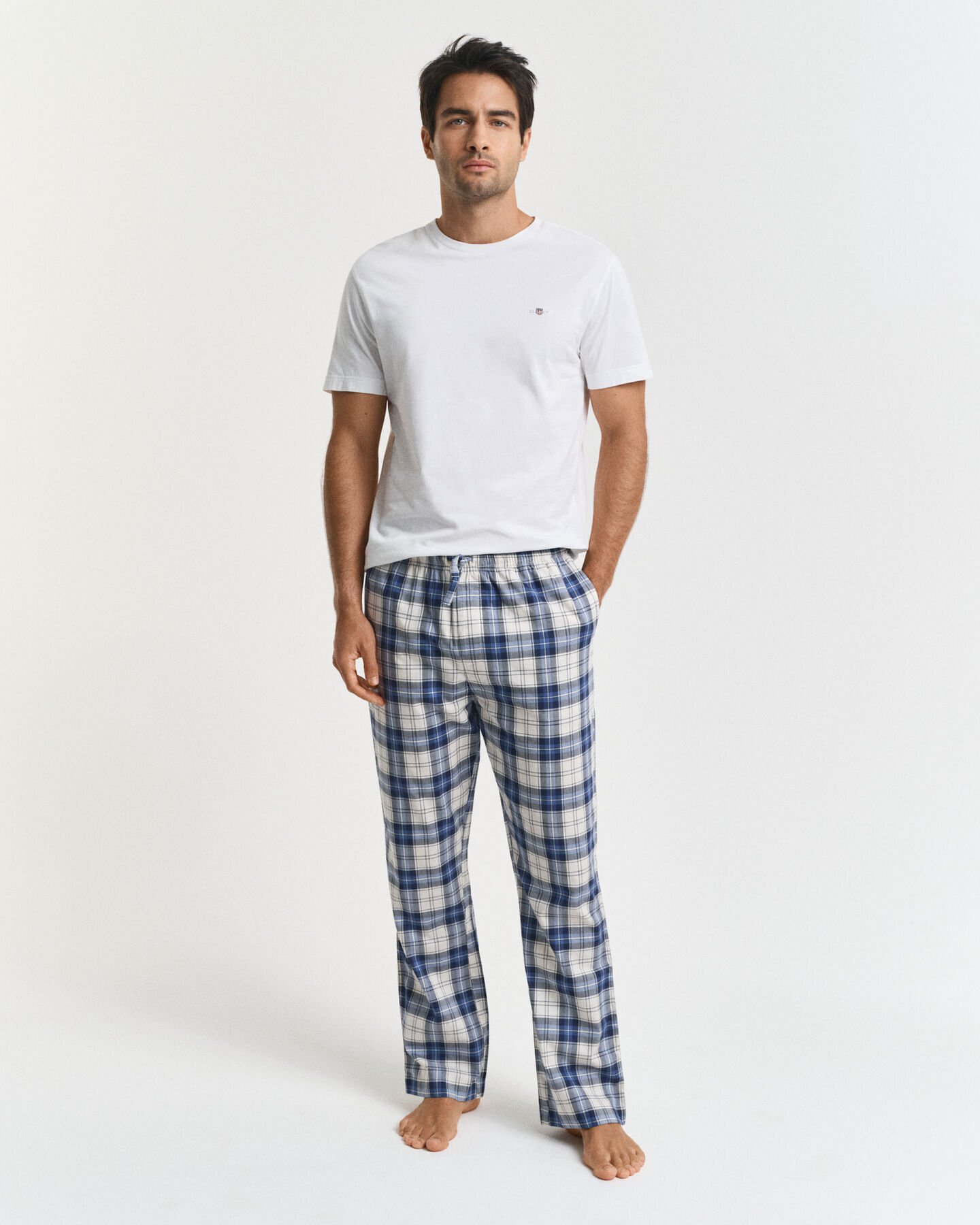 Checked Pajama Pants