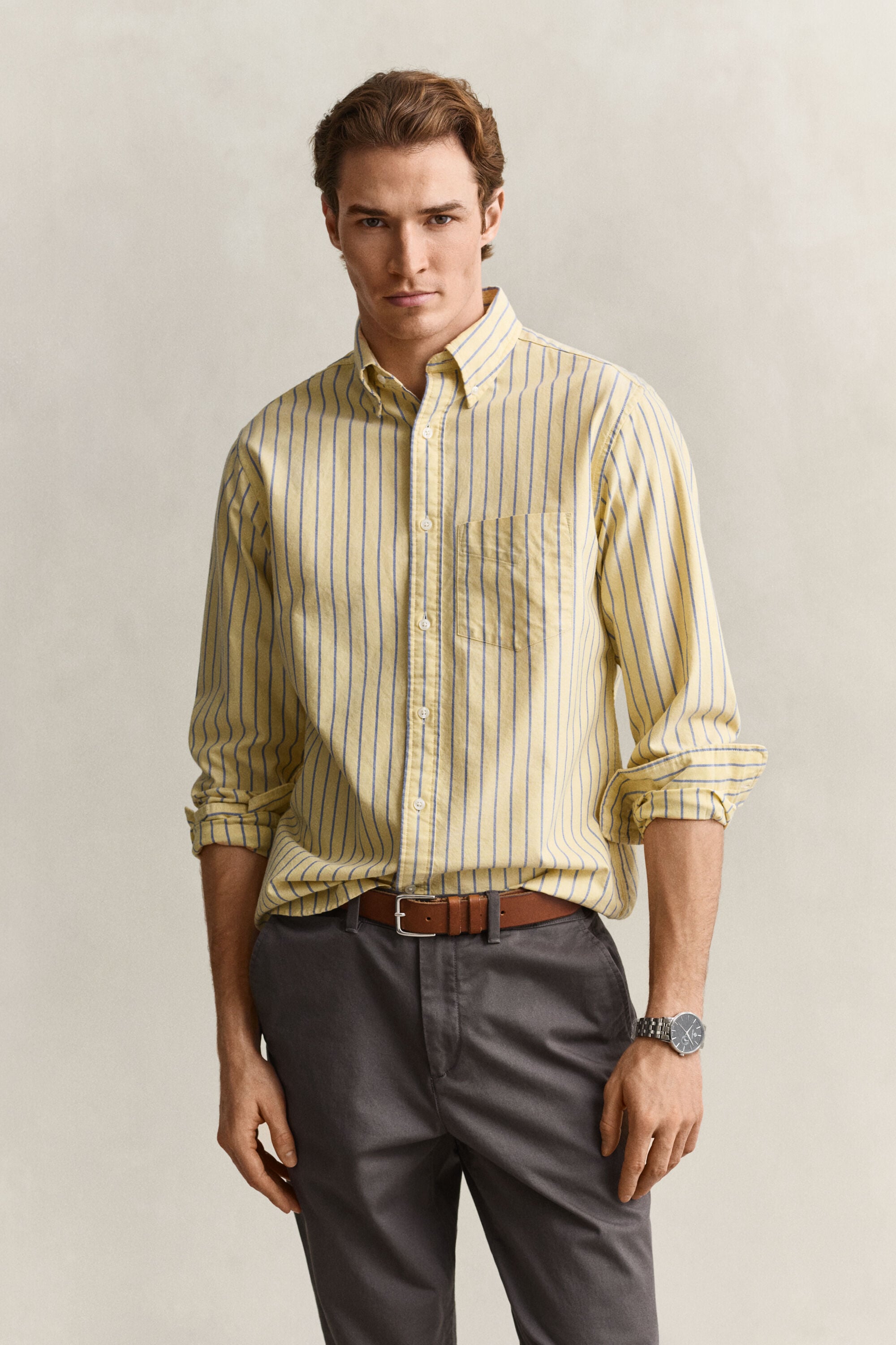 Striped Classic Oxford Shirt