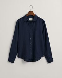 Regular Fit Linen Chambray Shirt