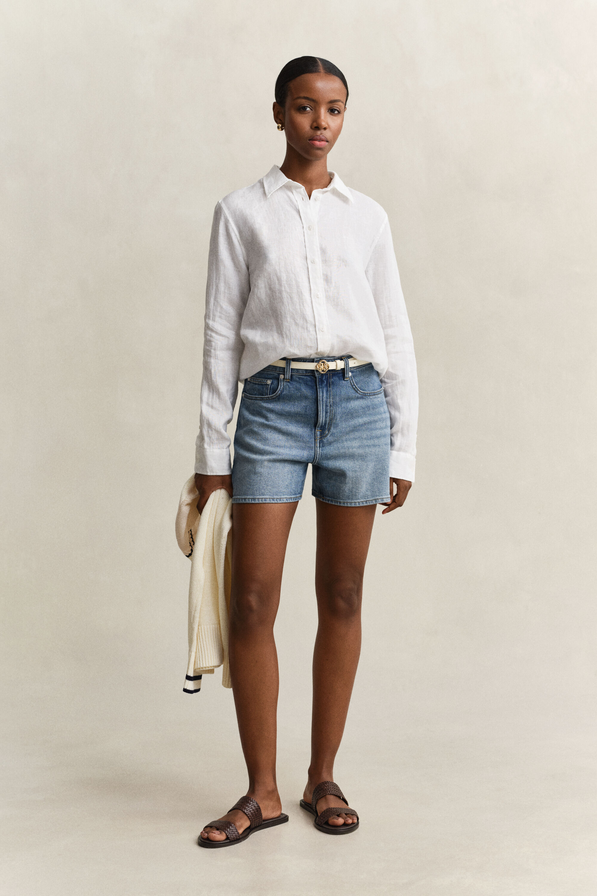 Regular Fit Linen Shirt