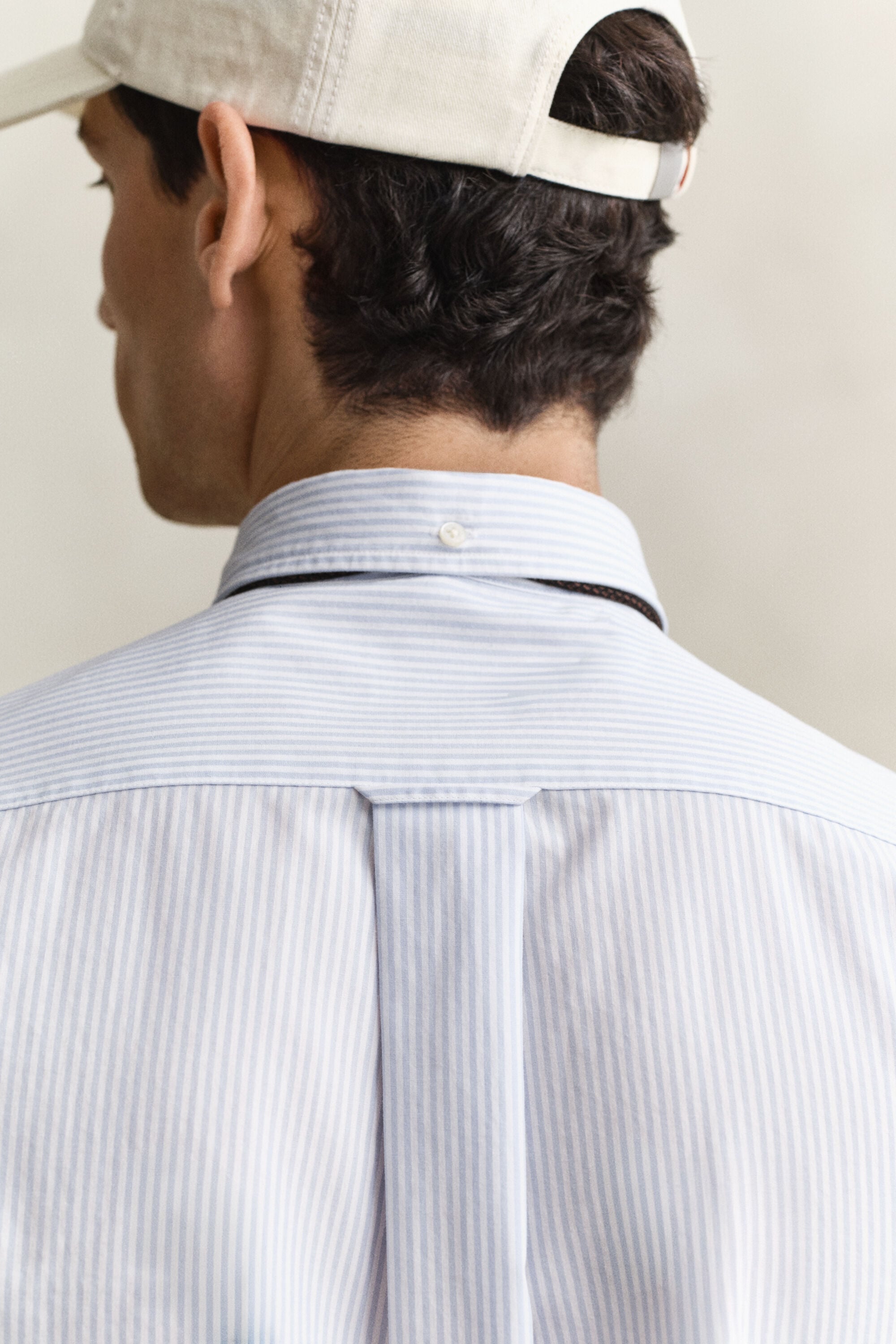 Classic Regular Striped Poplin Shirt
