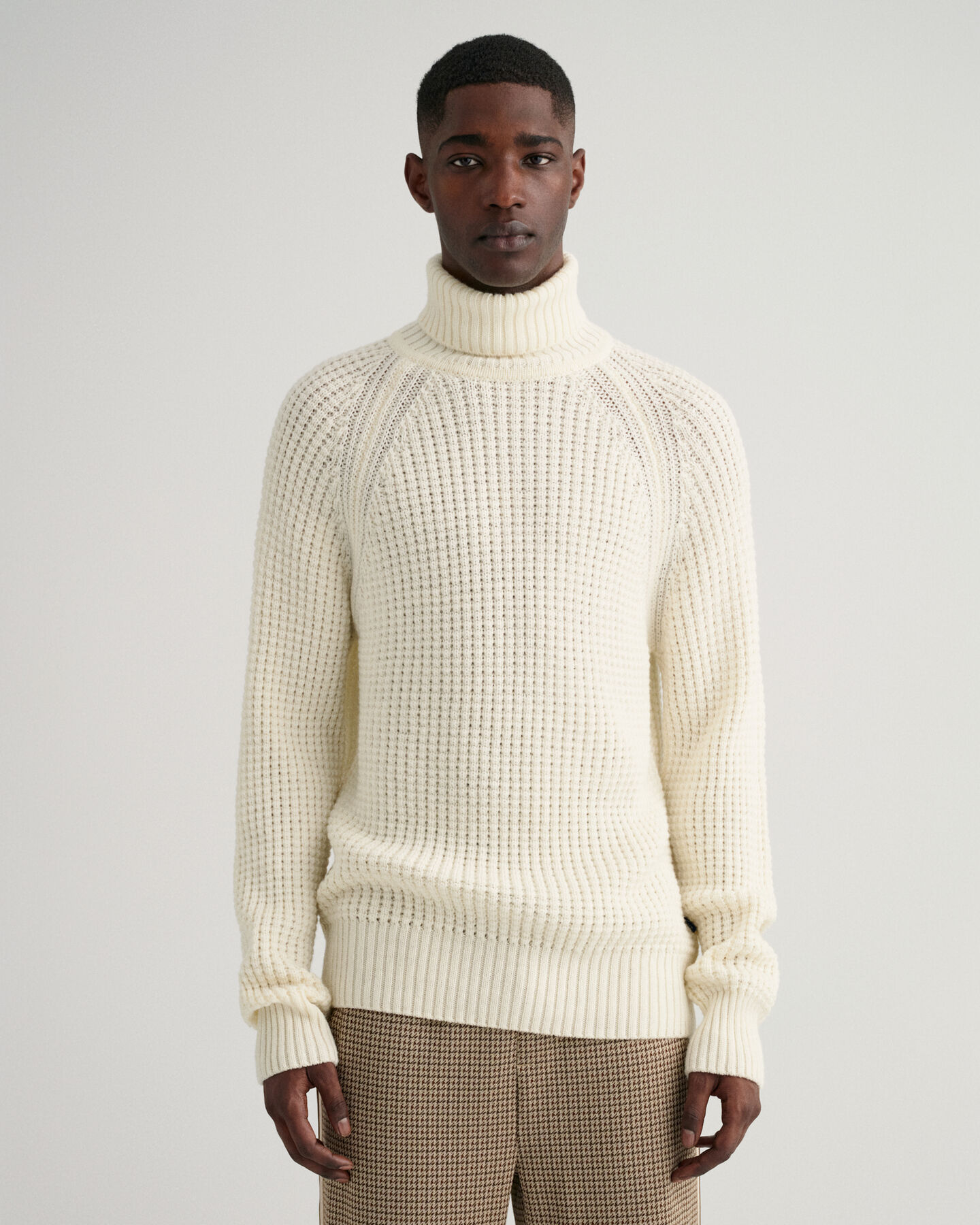 Textured Rollneck Sweater