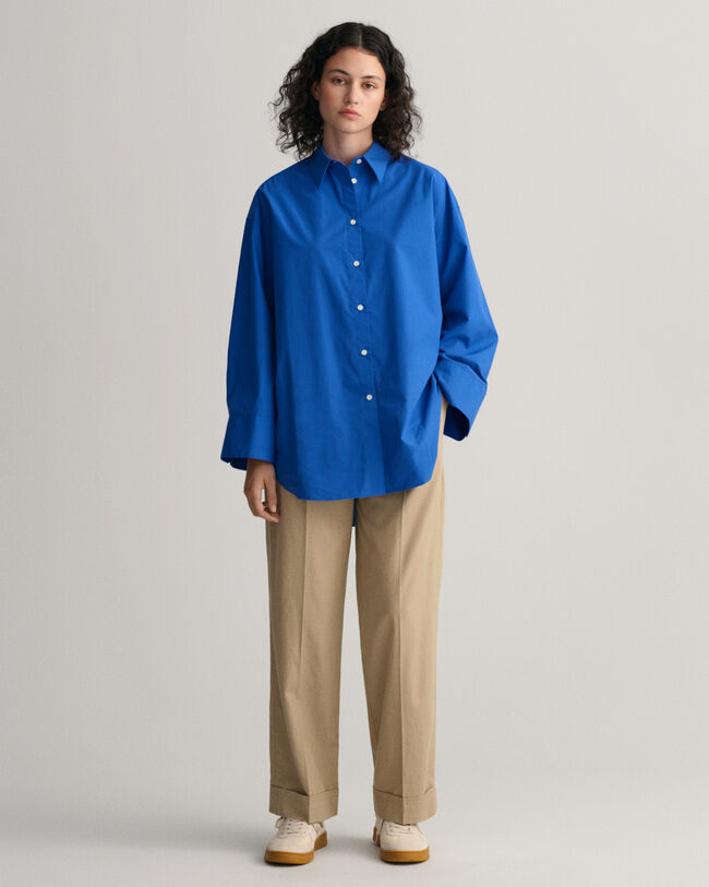 Oversized Fit Wide Cuff Shirt