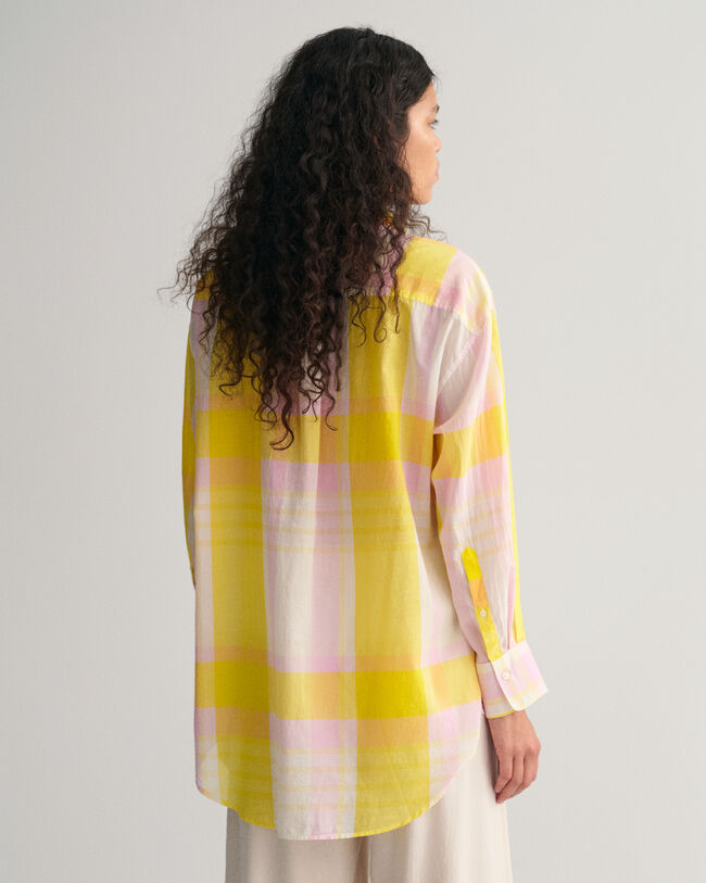 Oversized Madras Shirt