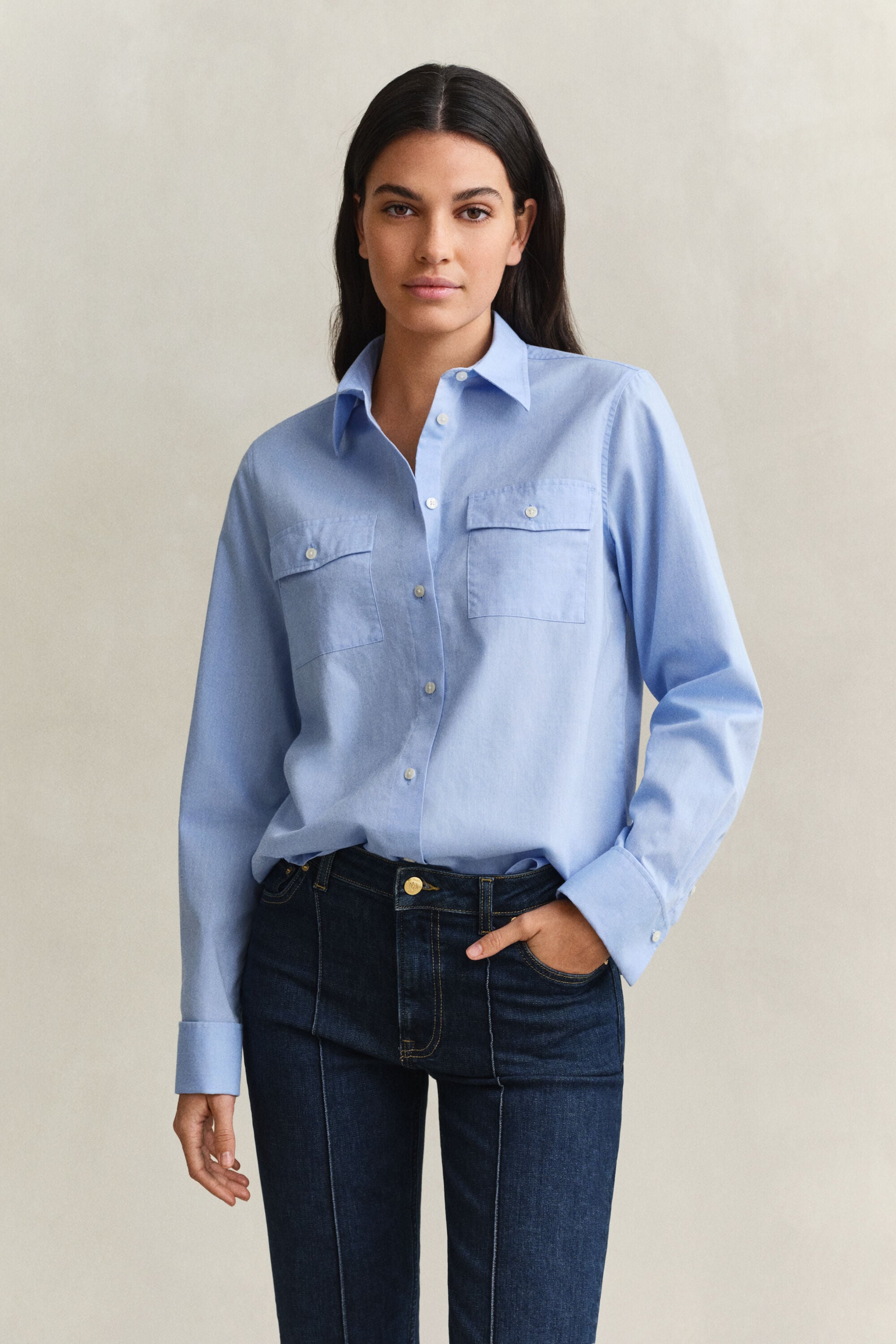 Cotton French Cuff Shirt