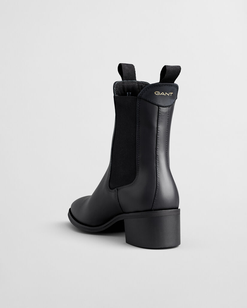St Broomly Leather Chelsea Boots