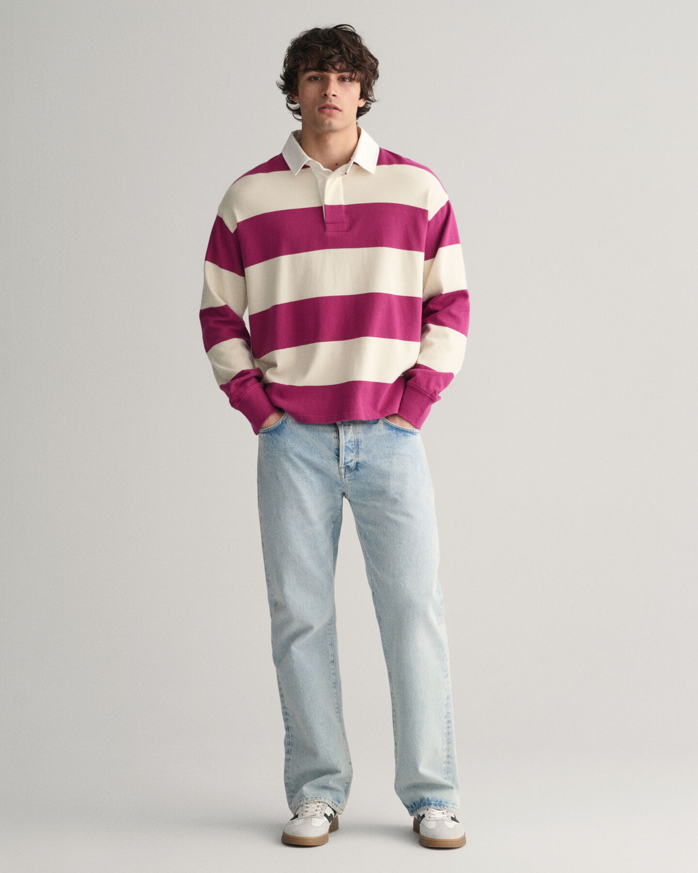 Block Striped Heavy Rugger