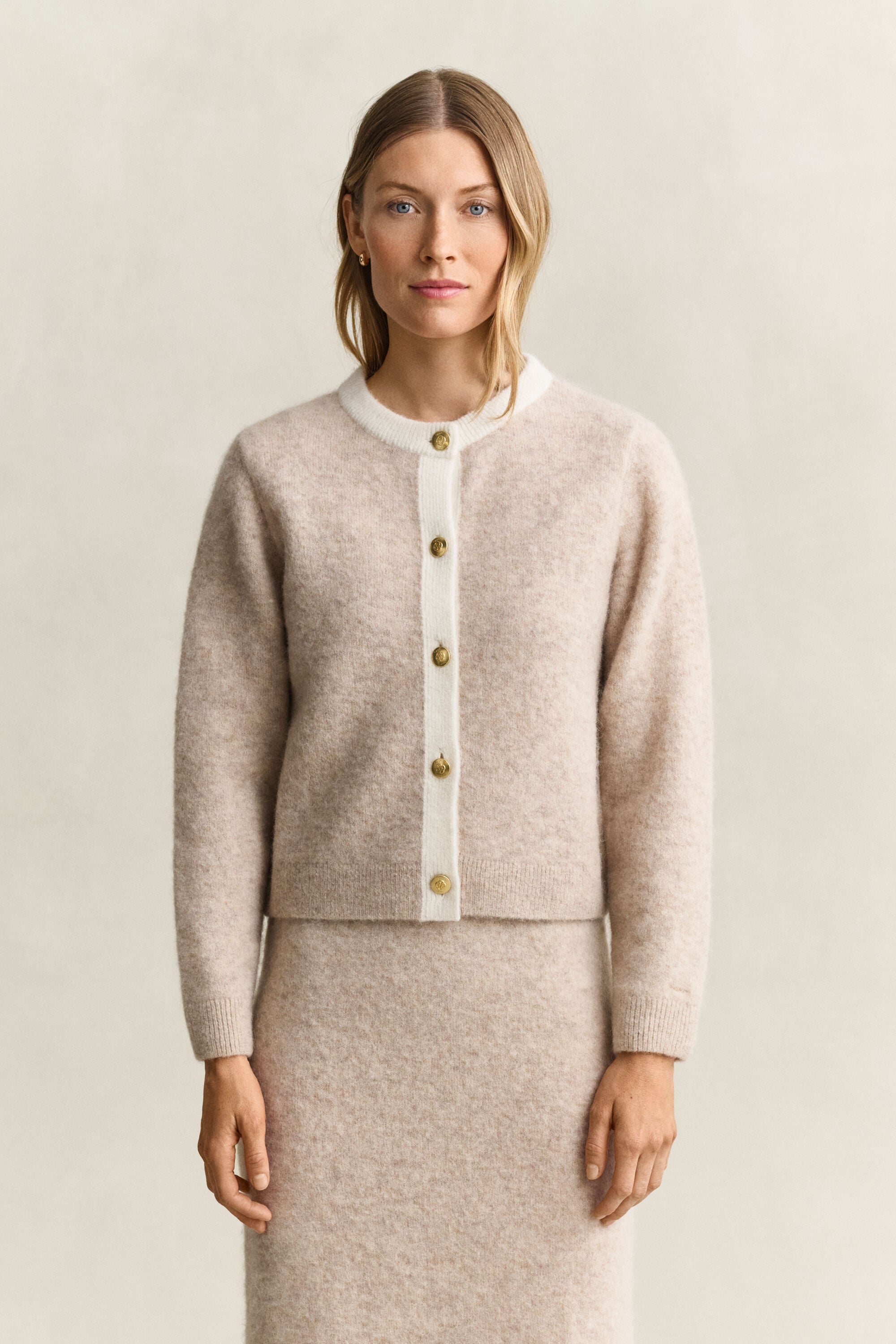 Alpaca Wool Blend Cardigan