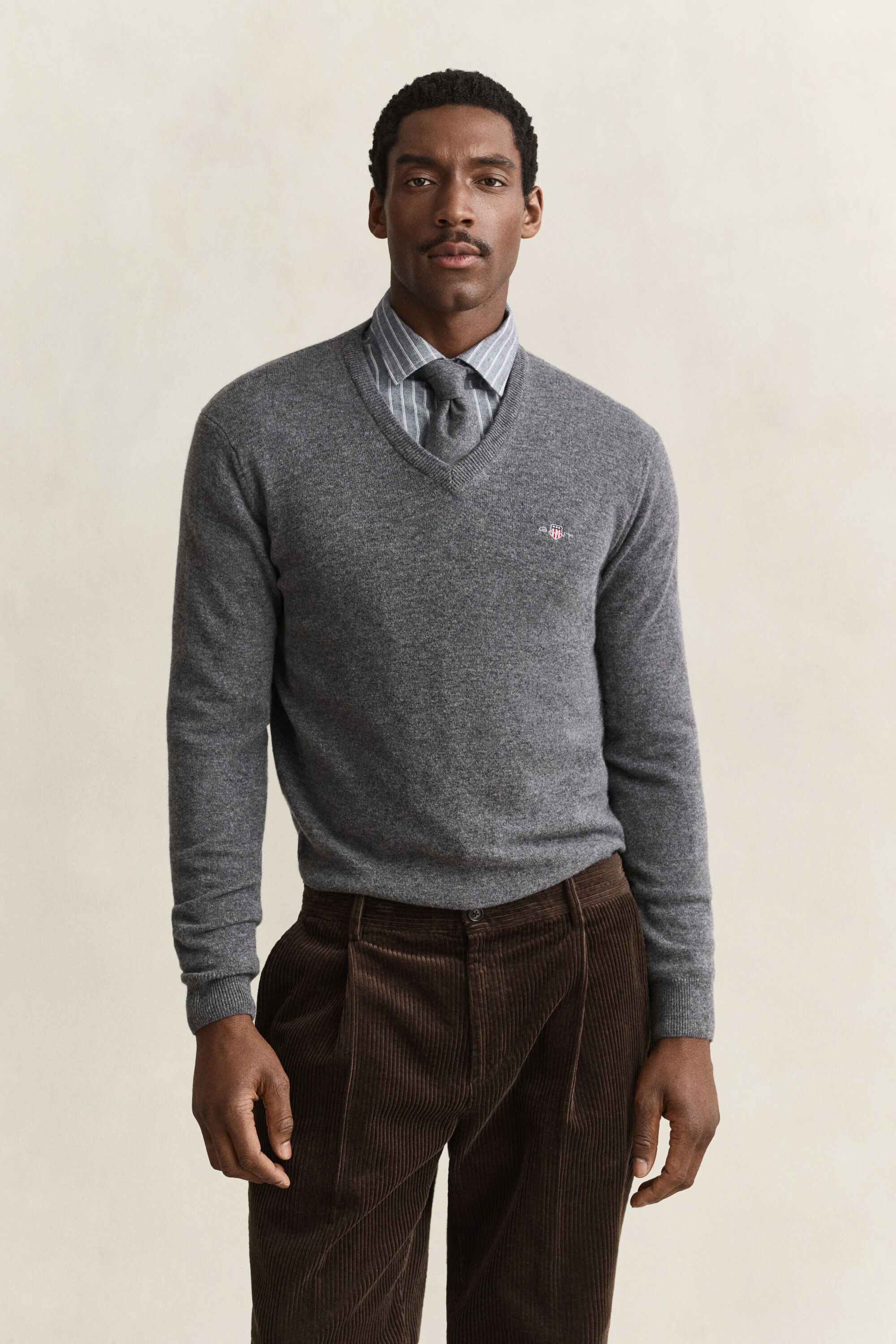 Lambswool V-Neck Sweater