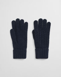 Wool Cable Gloves