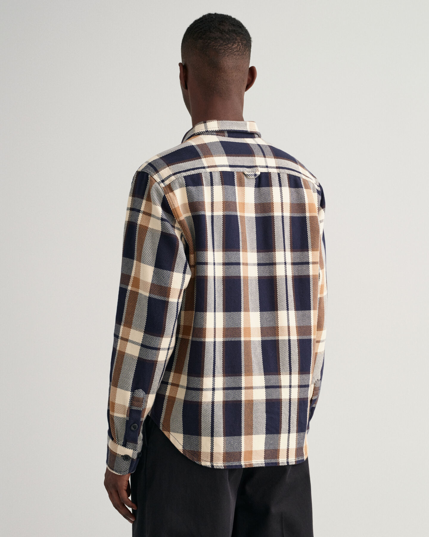 Heavy Twill Check Overshirt