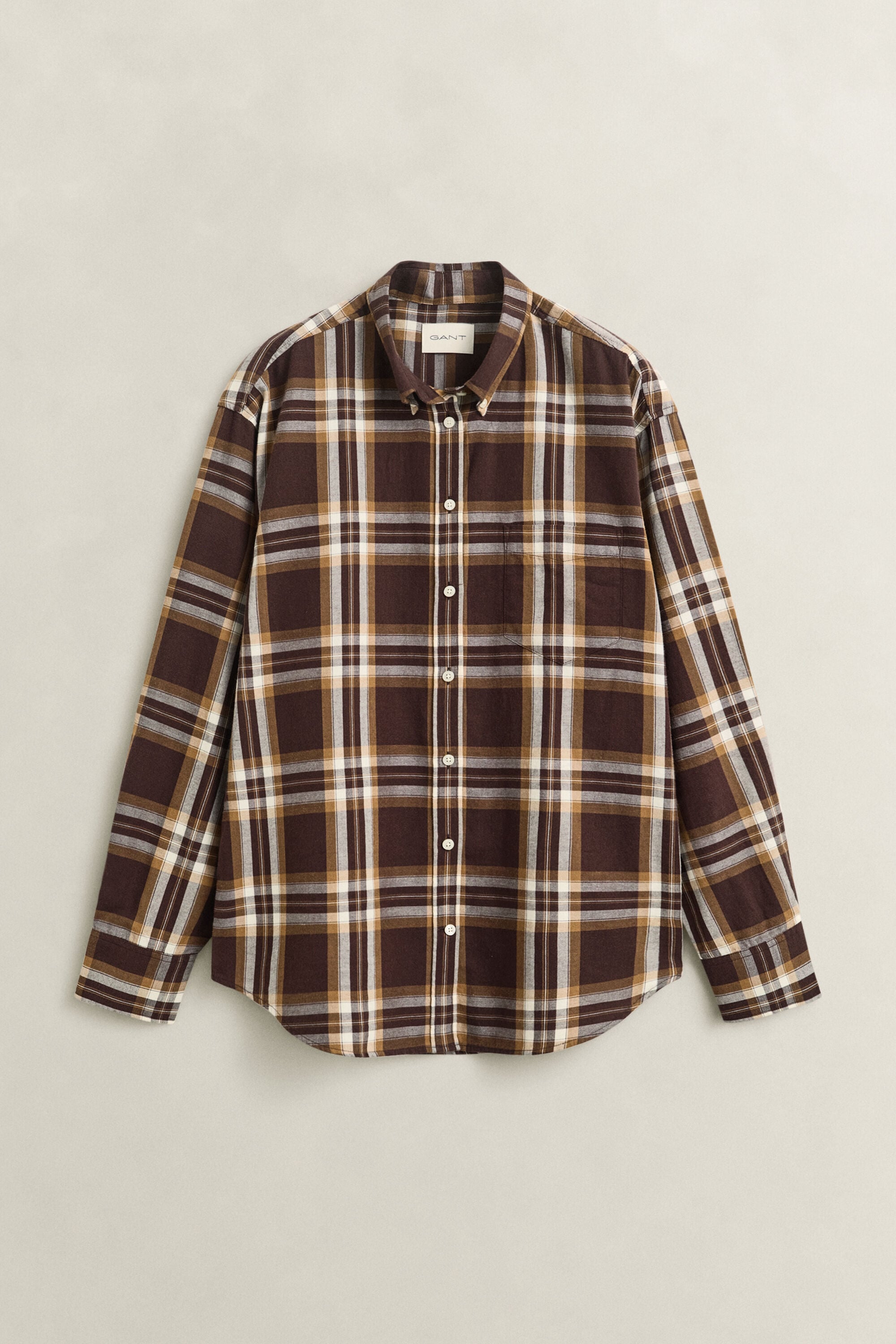 Relaxed Flannel Shirt