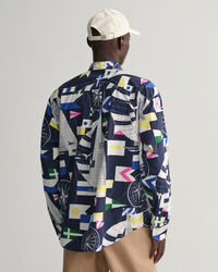 Relaxed Fit Sailing Print Shirt