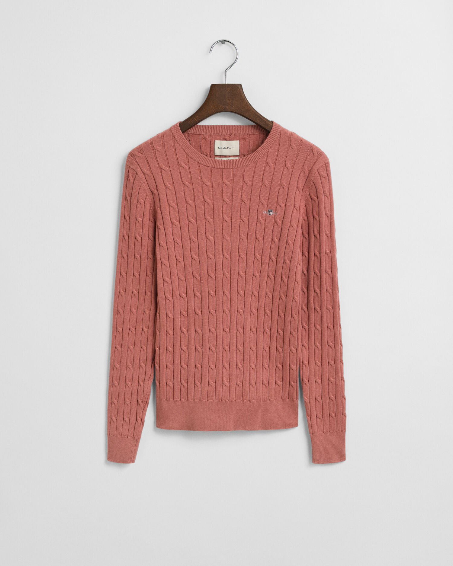 Cable Knit Crew Neck Sweater