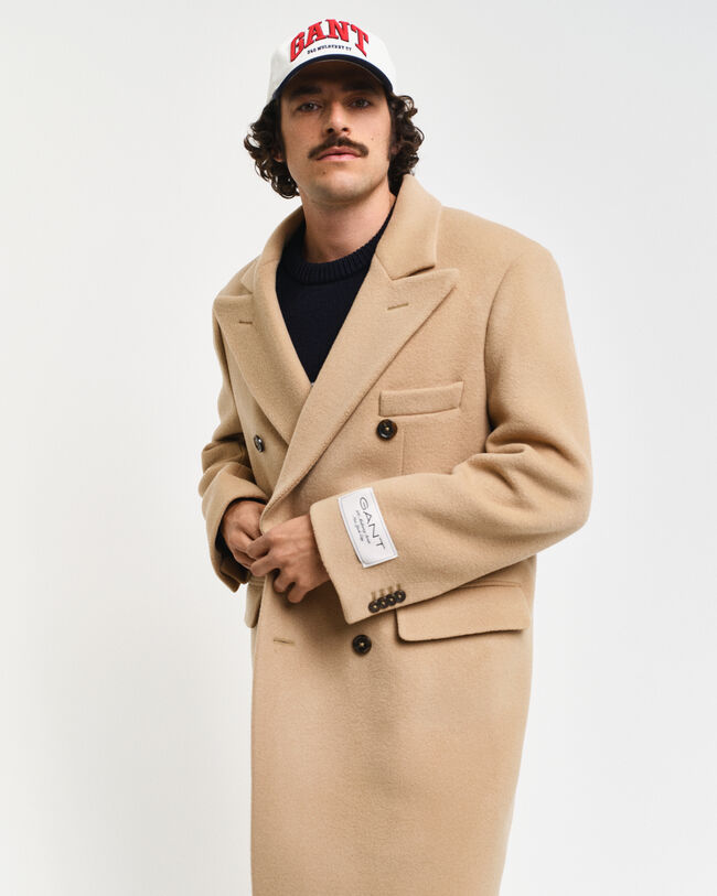 Double Breasted Wool Coat