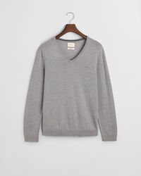 Extra Fine Merino Wool V-Neck Sweater