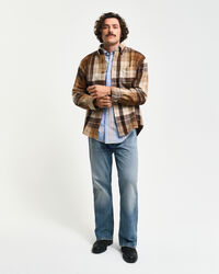 Relaxed Fit Woolster Plaid Shirt